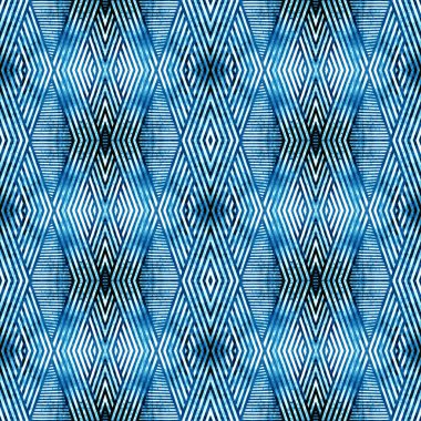 Doku yüzeyinde izole edilmiş yüksek çözünürlüklü boho geometrik desen