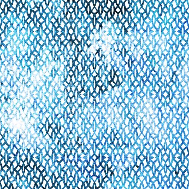 Doku yüzeyinde izole edilmiş yüksek çözünürlüklü boho geometrik desen