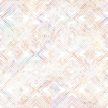 Doku yüzeyinde izole edilmiş yüksek çözünürlüklü boho geometrik desen