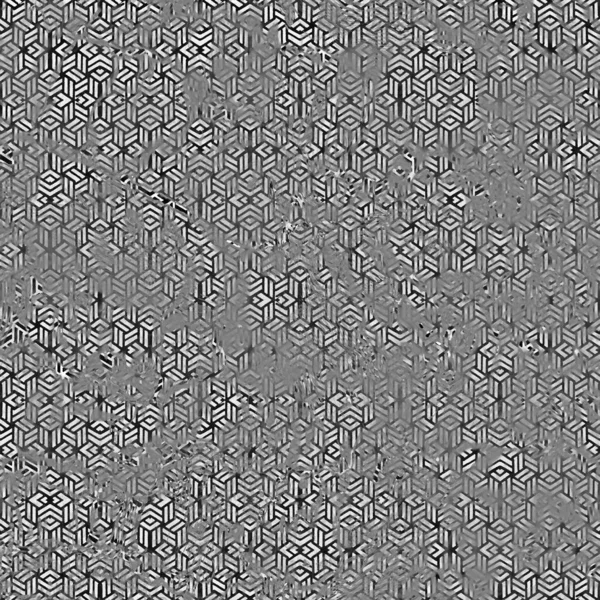 テクスチャ表面に分離された高精細リピートBoho幾何学パターン — ストック写真