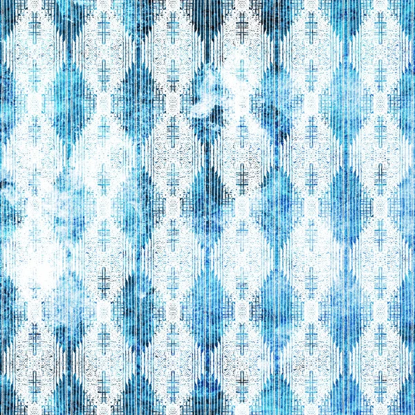 High Definition Repeat Boho Geometric Pattern Isolated Texture Surface — Stock fotografie