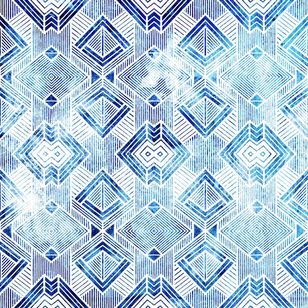 Doku yüzeyinde izole edilmiş yüksek çözünürlüklü boho geometrik desen