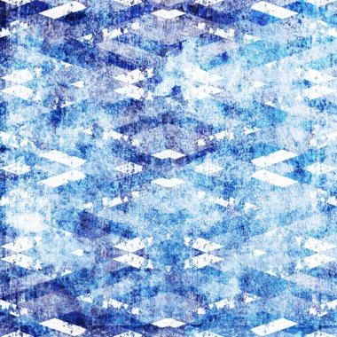 Geometrik yüksek çözünürlüklü tekrar boho deseni bir doku yüzeyinde izole