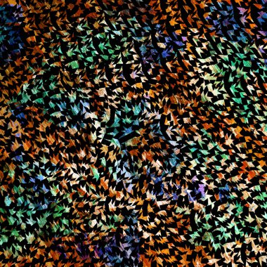 Geometrik yüksek çözünürlüklü tekrar boho deseni bir doku yüzeyinde izole