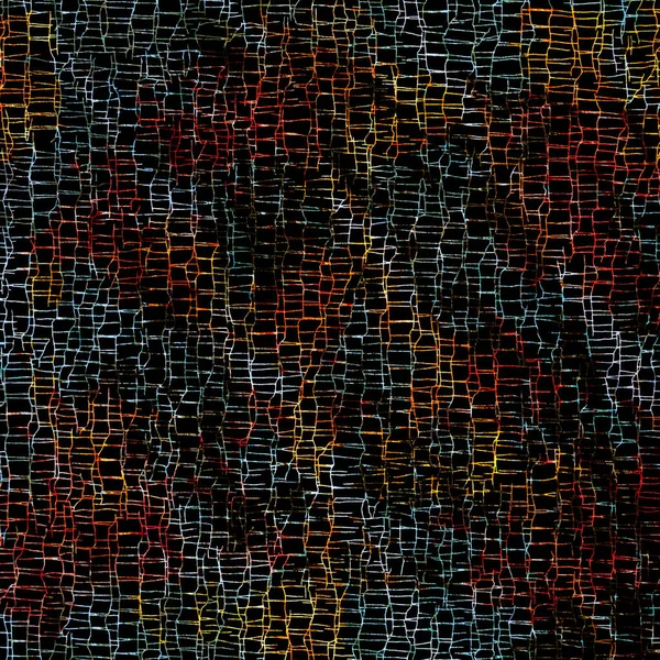 テクスチャ表面上に分離された幾何学的高精細リピートBohoパターン — ストック写真
