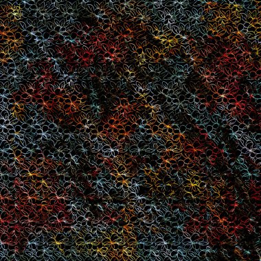 Geometrik yüksek çözünürlüklü tekrar boho deseni bir doku yüzeyinde izole