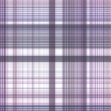 Çekler ve tartansız örgü dokusu ile modern klasik şablonu tekrarlar