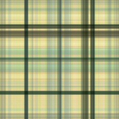 Çekler ve tartansız örgü dokusu ile modern klasik şablonu tekrarlar