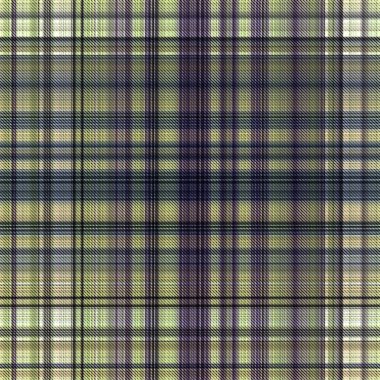 Çekler ve tartansız örgü dokusu ile modern klasik şablonu tekrarlar