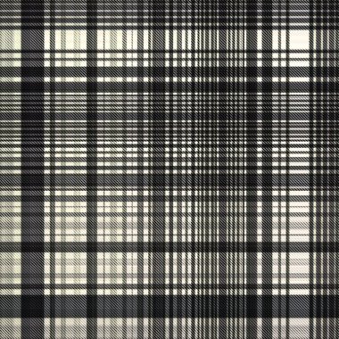 Çekler ve tartansız örgü dokusu ile modern klasik şablonu tekrarlar