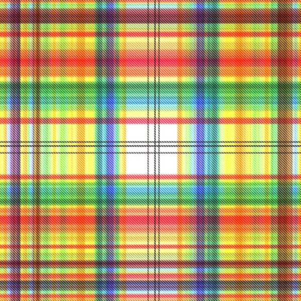 Checks Tartan Naadloze Herhaling Modern Klassiek Patroon Met Geweven Textuur — Stockfoto