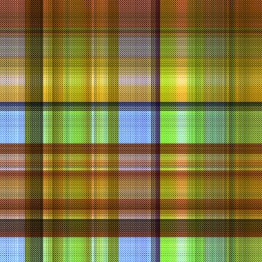 Çekler ve tartansız örgü dokusu ile modern klasik şablonu tekrarlar