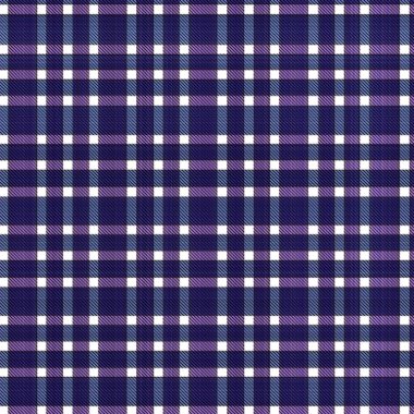 Çekler ve tartansız örgü dokusu ile modern klasik şablonu tekrarlar