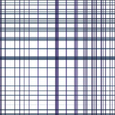 Çekler ve tartansız örgü dokusu ile modern klasik şablonu tekrarlar