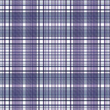 Çekler ve tartansız örgü dokusu ile modern klasik şablonu tekrarlar