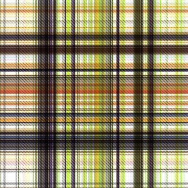 Çekler ve tartansız örgü dokusu ile modern klasik şablonu tekrarlar