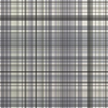 Çekler ve tartansız örgü dokusu ile modern klasik şablonu tekrarlar