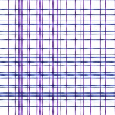 Çekler ve tartansız örgü dokusu ile modern klasik şablonu tekrarlar