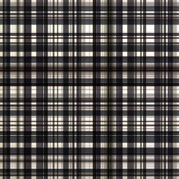 Kontroller Och Tartan Sömlös Upprepa Modern Klassiskt Mönster Med Vävd — Stockfoto