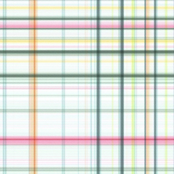 Checks Tartan Naadloze Herhaling Modern Klassiek Patroon Met Geweven Textuur — Stockfoto