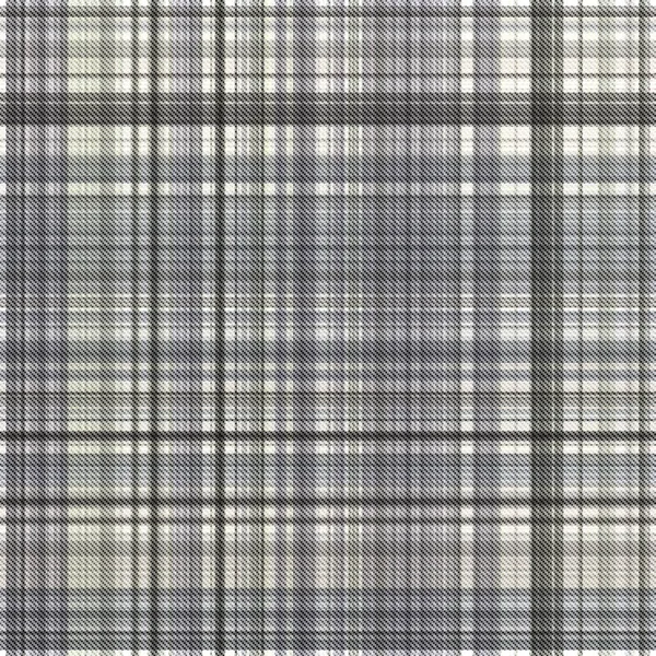 Checks Tartan Naadloze Herhaling Modern Klassiek Patroon Met Geweven Textuur — Stockfoto