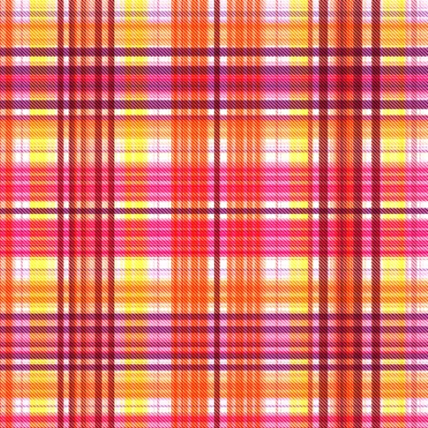 Checks Tartan Seamless Ulangi Pola Klasik Modern Dengan Tekstur Tenun — Stok Foto