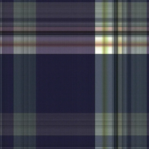 Checks Tartan Naadloze Herhaling Modern Klassiek Patroon Met Geweven Textuur — Stockfoto