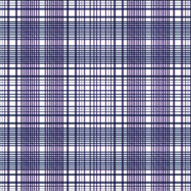 Çekler ve tartansız örgü dokusu ile modern klasik şablonu tekrarlar