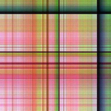 Çekler ve tartansız örgü dokusu ile modern klasik şablonu tekrarlar