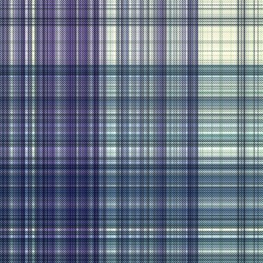 Çekler ve tartansız örgü dokusu ile modern klasik şablonu tekrarlar