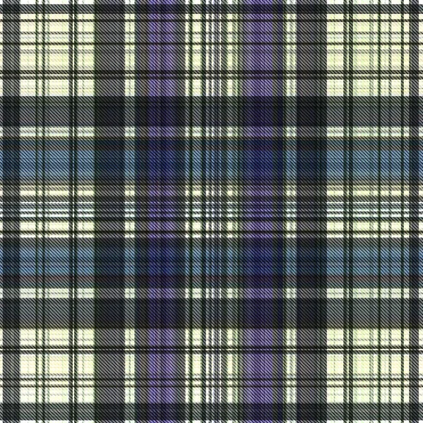 Checks Tartan Seamless Ulangi Pola Klasik Modern Dengan Tekstur Tenun — Stok Foto