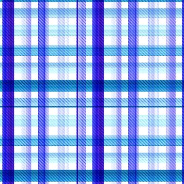 Çekler ve tartansız örgü dokusu ile modern klasik şablonu tekrarlar