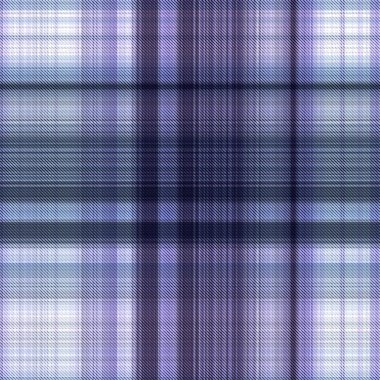 Çekler ve tartansız örgü dokusu ile modern klasik şablonu tekrarlar