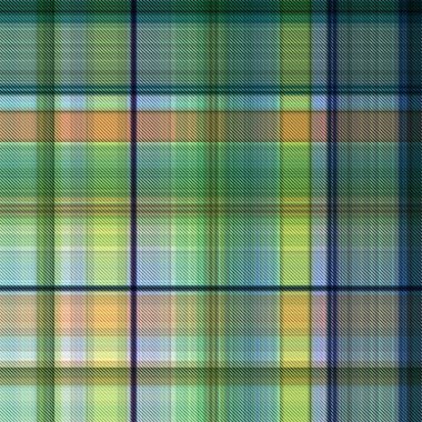 Çekler ve tartansız örgü dokusu ile modern klasik şablonu tekrarlar