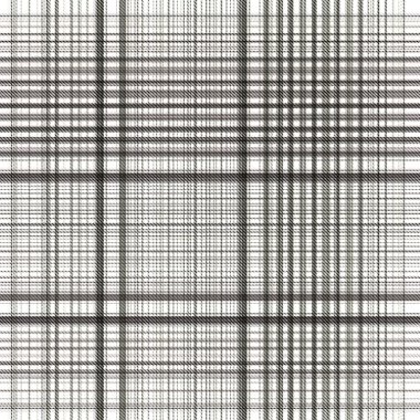 Çekler ve tartansız örgü dokusu ile modern klasik şablonu tekrarlar