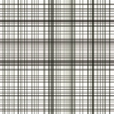 Çekler ve tartansız örgü dokusu ile modern klasik şablonu tekrarlar