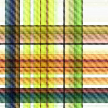 Çekler ve tartansız örgü dokusu ile modern klasik şablonu tekrarlar