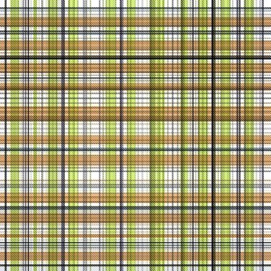 Çekler ve tartansız örgü dokusu ile modern klasik şablonu tekrarlar