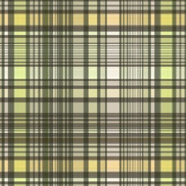 Checks Tartan Naadloze Herhaling Modern Klassiek Patroon Met Geweven Textuur — Stockfoto