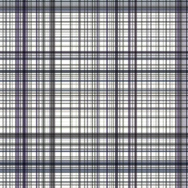 Checks Tartan Naadloze Herhaling Modern Klassiek Patroon Met Geweven Textuur — Stockfoto