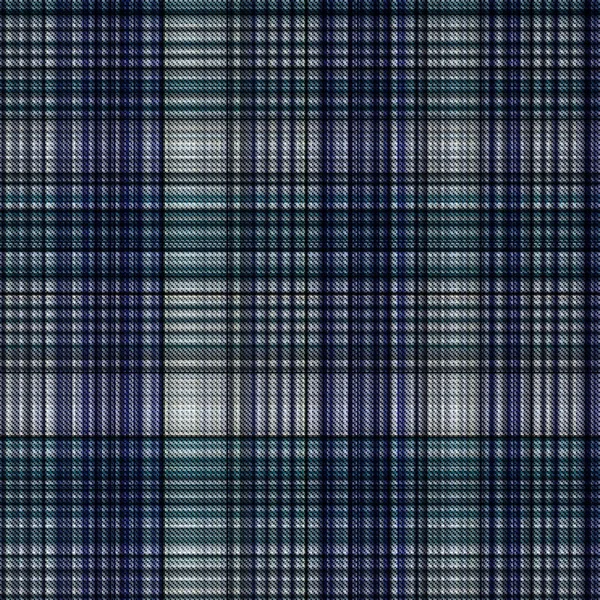 Checks Tartan Seamless Ulangi Pola Klasik Modern Dengan Tekstur Tenun — Stok Foto