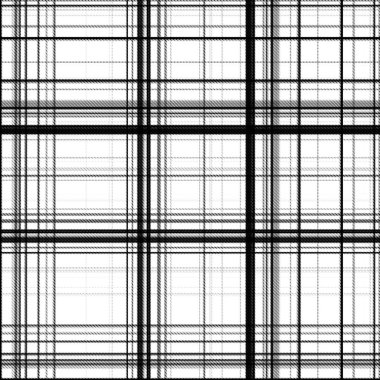 Çekler ve tartansız örgü dokusu ile modern klasik şablonu tekrarlar