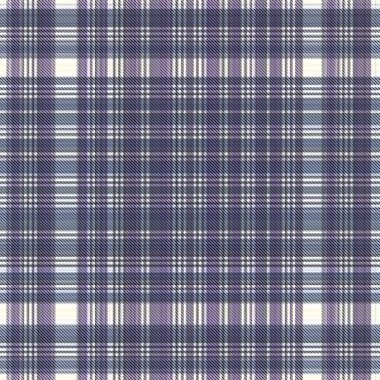 Çekler ve tartansız örgü dokusu ile modern klasik şablonu tekrarlar