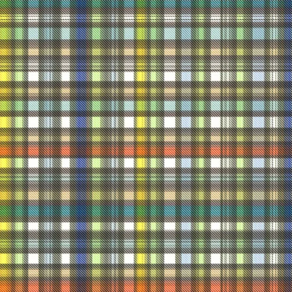 Verificações Tartan Sem Costura Repetir Padrão Clássico Moderno Com Textura — Fotografia de Stock