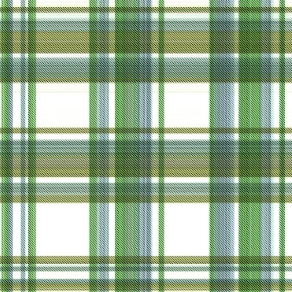 Checks Tartan Naadloze Herhaling Modern Klassiek Patroon Met Geweven Textuur — Stockfoto