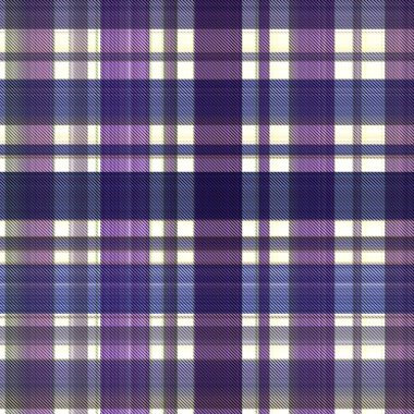 Çekler ve tartansız örgü dokusu ile modern klasik şablonu tekrarlar