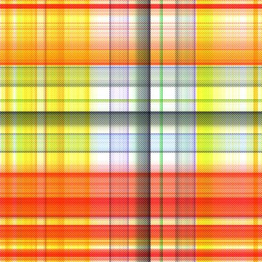 Çekler ve tartansız örgü dokusu ile modern klasik şablonu tekrarlar