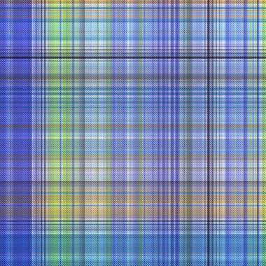 Çekler ve tartansız örgü dokusu ile modern klasik şablonu tekrarlar