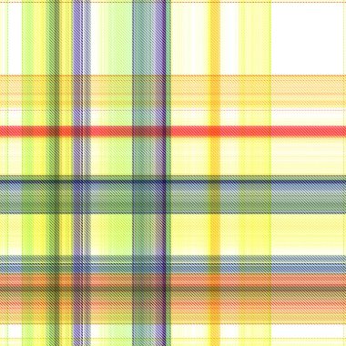 Çekler ve tartansız örgü dokusu ile modern klasik şablonu tekrarlar
