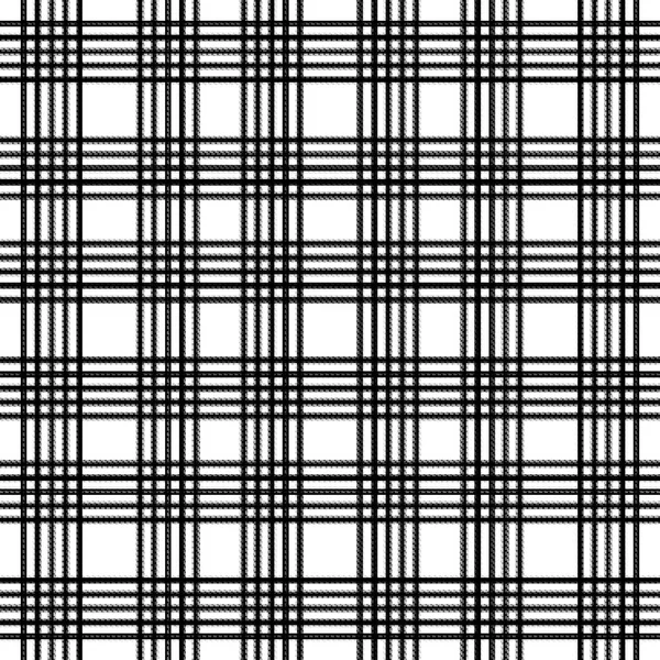 Checks Tartan Naadloze Herhaling Modern Klassiek Patroon Met Geweven Textuur — Stockfoto